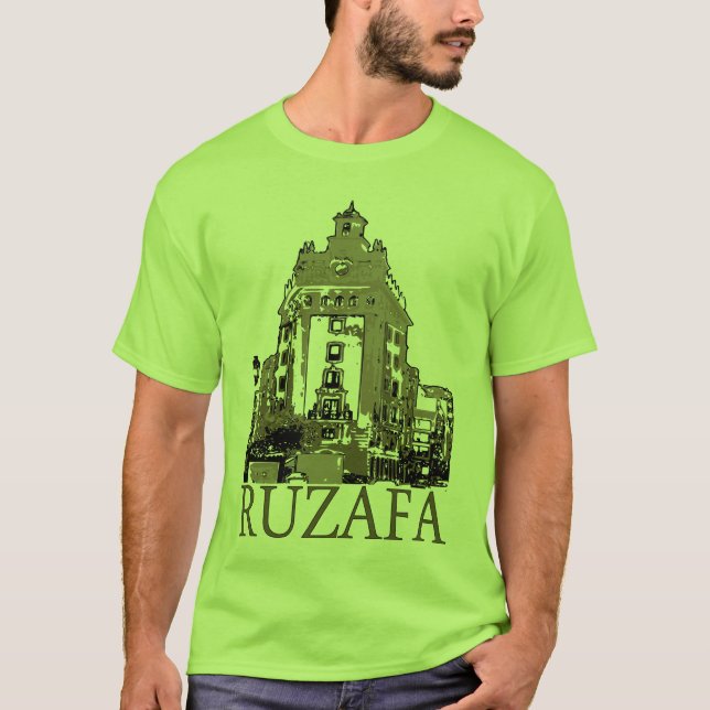 T-shirt Ruzafa - Valência (Frente)