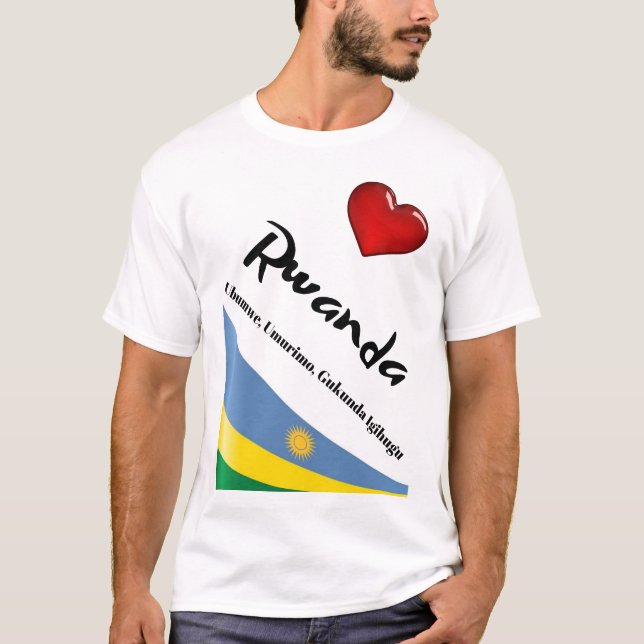 T-shirt _ Rwanda (Frente)