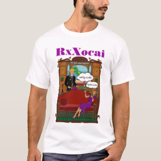 T-shirt RxXocai com desenhos animados