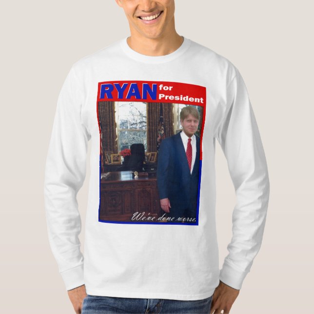 T-shirt ryanforpresident2 (Frente)