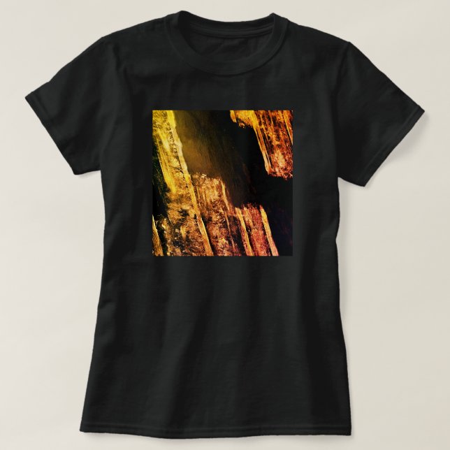 T-Shirt S-3X das mulheres designers (Frente do Design)