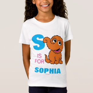 T-shirt S é de Snuffleupagus   Adicione seu Nome