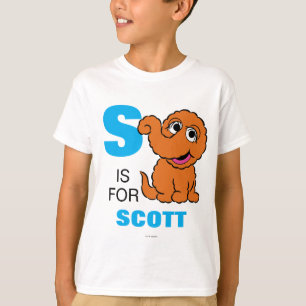 T-shirt S é para Snuffleupagus   adiciona seu nome