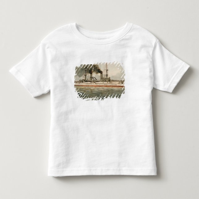 T-shirt S.M. Kreuzer "Furst Bismarck" de Grosse (H.M. (Frente)