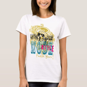 T-shirt S para a cor do estilo