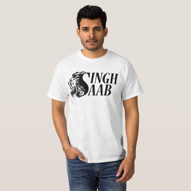 T-shirt Saab de Singh (Frente Completa)