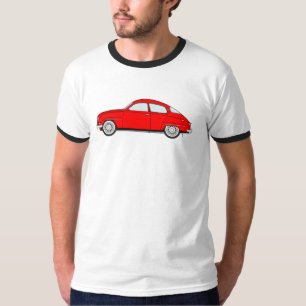 T-shirt saab vermelho 96