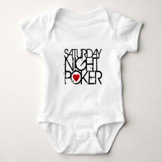 T-shirt Sábado à noite póquer