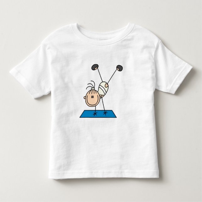 T-shirt Sacudir e presentes para a Stick Girl (Frente)