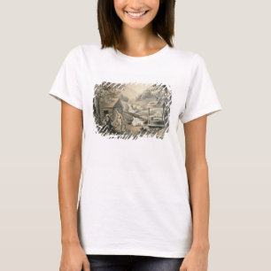 T-shirt 'Saddle Mending', Poster de 'Davy Crockett'