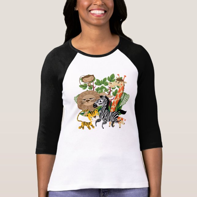T-shirt Safari animal (Frente)
