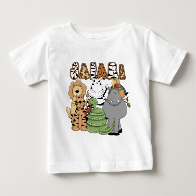 T-shirt Safari animal (Frente)