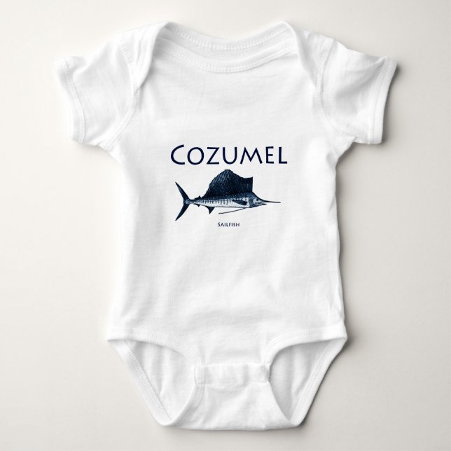 T-shirt Sailfish de Cozumel (Frente)