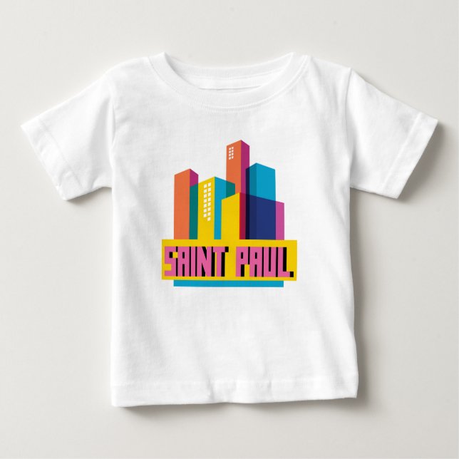 T-shirt Saint Paul no design (Frente)