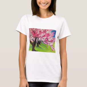 T-shirt Sakura - Arte do Flor de Cereja Japonês