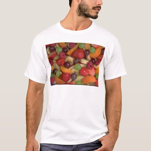 T-shirt Salada de fruta, fim-acima (Frente)