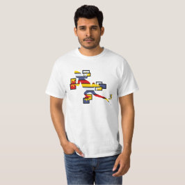 T-shirt salamandra mondrian