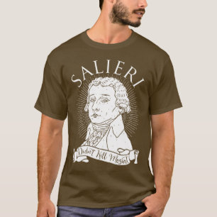 T-shirt Salieri não matou Mozart