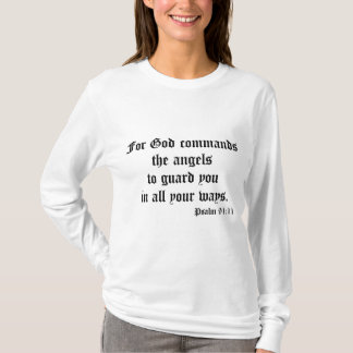 T-shirt Salmo 91:11
