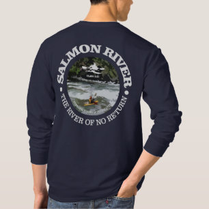 T-shirt Salmon River (c)