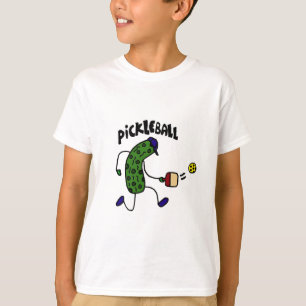 T-shirt Salmoura engraçada que joga Pickleball