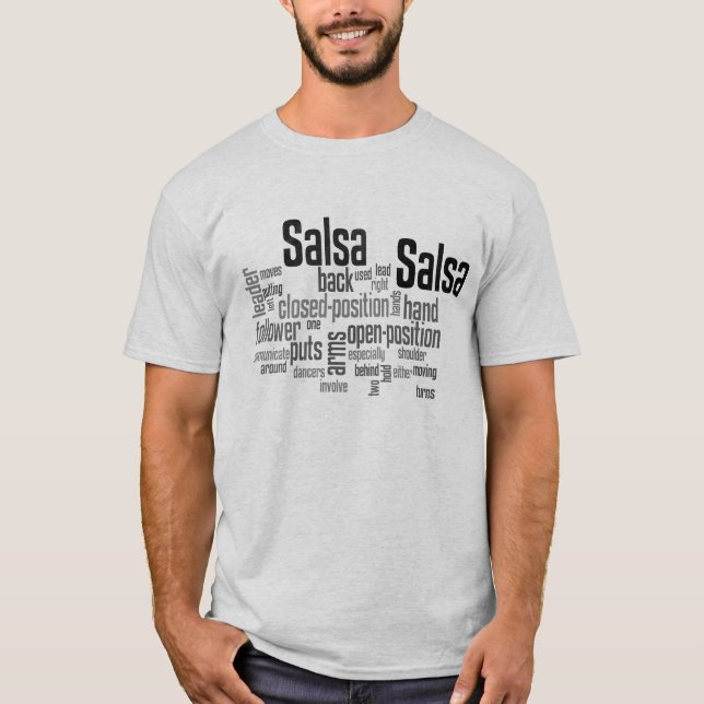T-shirt Salsa (Frente)