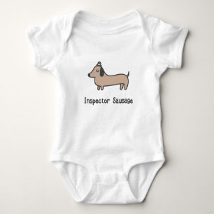 T-shirt Salsicha do inspector