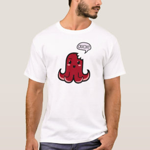 T-shirt Salsicha do polvo mordida