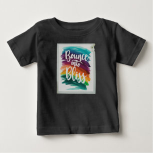 T-shirt salta para a felicidade"