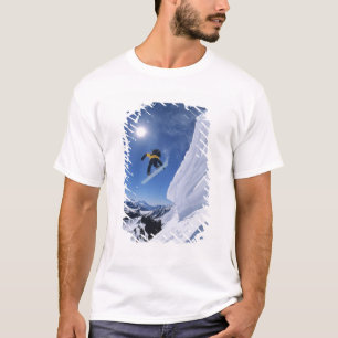 T-shirt Saltando para o Canyon Snake Creek a partir de Cla