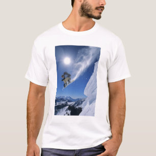 T-shirt Saltando para o Canyon Snake Creek a partir de Cla