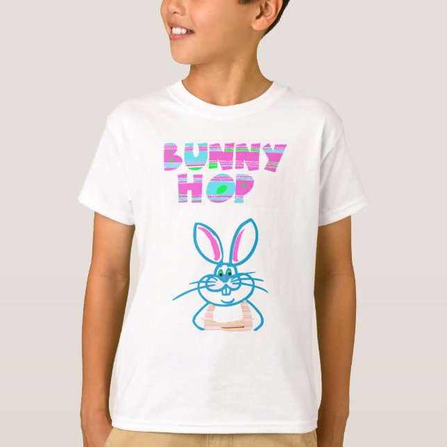 T-SHIRT SALTO BUNNY PÁSCOA JUVENTUDE (Frente)