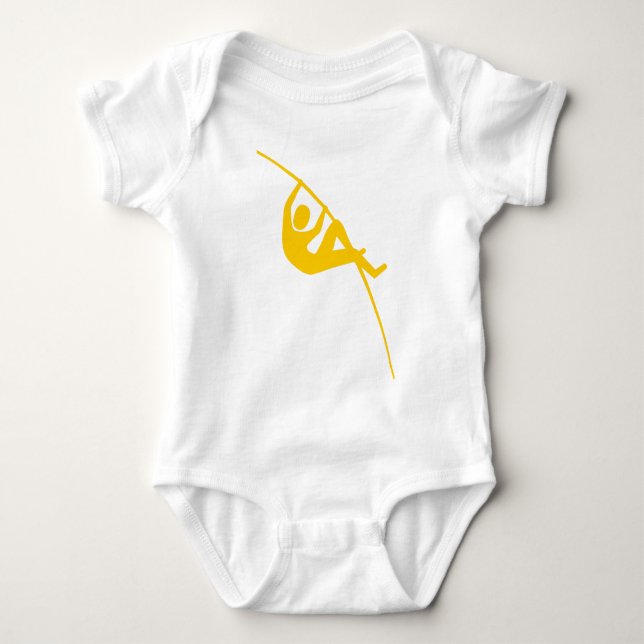 T-shirt Salto com Vara - Âmbar (Frente)