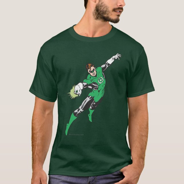 T-shirt Salto Lanterna Verde (Frente)