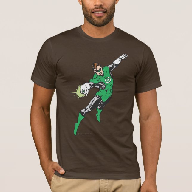 T-shirt Salto Lanterna Verde (Frente)