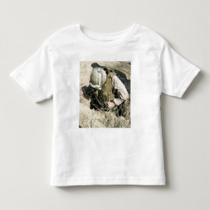 T-shirt Saltos do fuzileiro naval dos E.U. abaixo de um