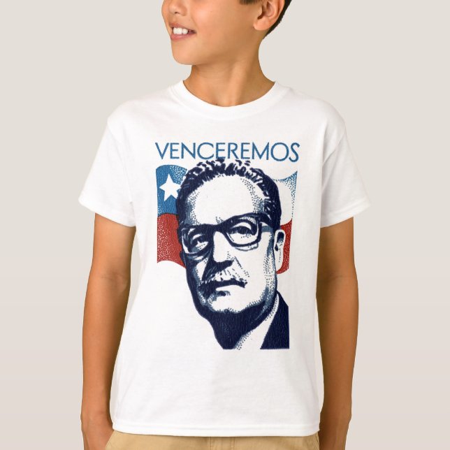 T-shirt Salvador Allende - Venceremos (Frente)