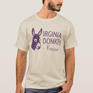 T-shirt Salvamento do asno de Virgínia