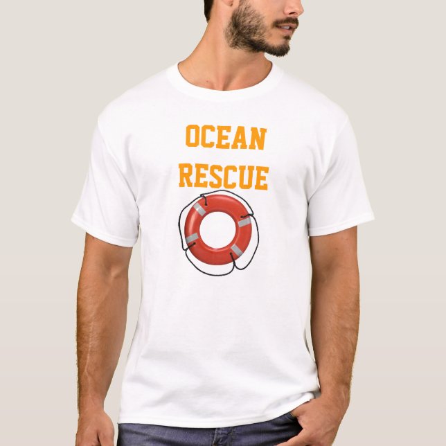 T-SHIRT SALVAMENTO DO OCEANO (Frente)