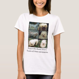 T-shirt Salvamento maltês do puppymill