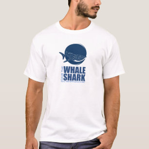 T-shirt Salvar a engrenagem do tubarão de baleia de MMF