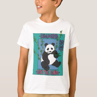 T-shirt Salvar a panda
