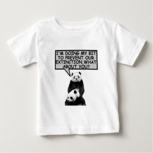T-shirt Salvar a panda