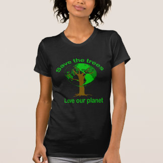 T-shirt salvar as árvores