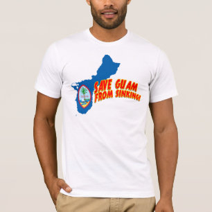 T-SHIRT SALVAR GUAM DO NAUFRÁGIO
