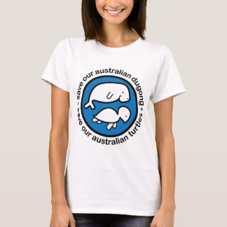 T-shirt Salvar nossos dugong & tartarugas