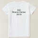 T-shirt Salvar o drama para um lama (Verso do Design)
