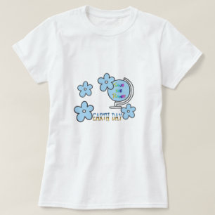 T-shirt Salvar o globo do Dia da Terra do planeta