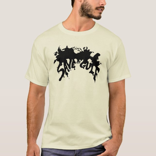 T-shirt Salvar o golfo - que você vê? (Frente)