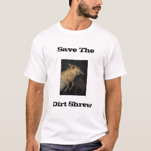 T-shirt Salvar o Shrew da sujeira